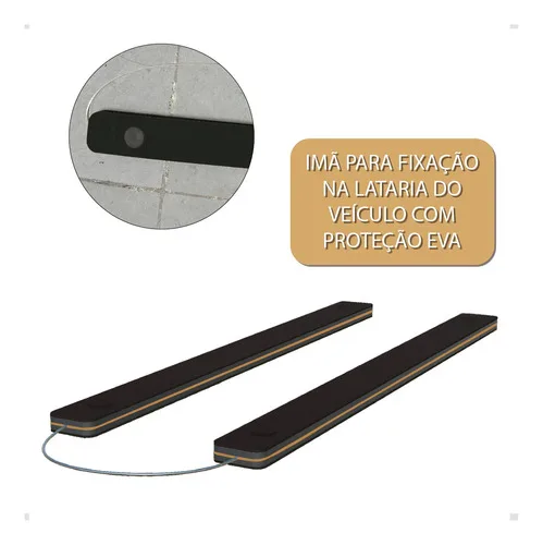 Imagem do produto 2 Pares Protetor Porta Carro Removível Magnético Anti-batida