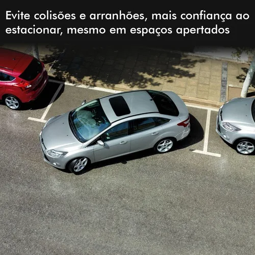 Imagem do produto Kit Câmera De Ré Visão Noturna Hd + Sensor Estacionamento