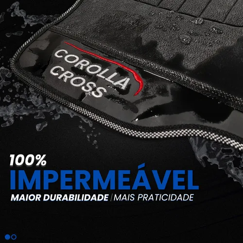 Imagem do produto Jogo Tapete Corolla Cross Todos Carro Borracha 3p - Brinde!