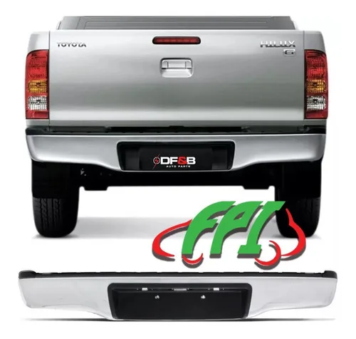 Imagem do produto Parachoque Traseiro Hilux 2006 07 08 2009 2010 2011 2012 13