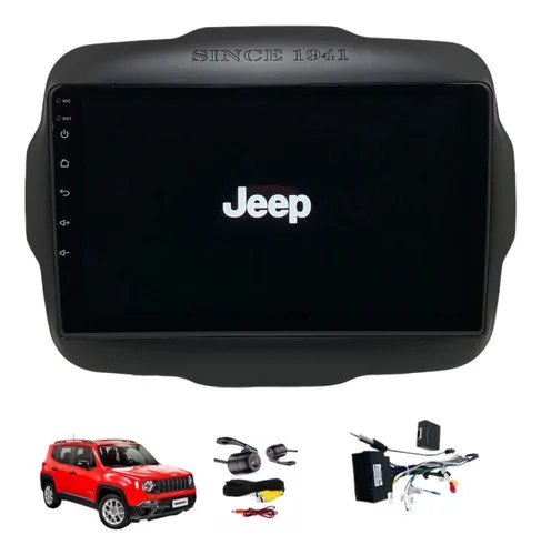 Central Multimídia Jeep Renegade 2016/2020 Carplay/android