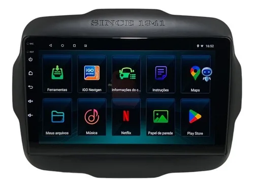 Imagem do produto Central Multimídia Jeep Renegade 2016/2020 Carplay/android