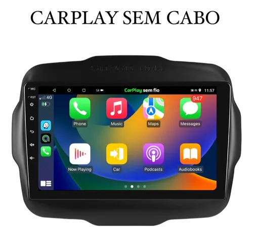 Imagem do produto Central Multimídia Jeep Renegade 2016/2020 Carplay/android