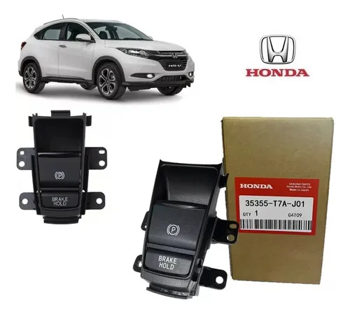 Imagem do produto Botão Comando Freio Mão Honda Hrv 2015 2016 2017 2018 2019..