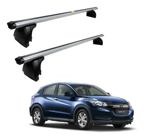 Rack P/ Longarinas Eqthor Alum Honda Hr-v 2015/2022 Cinza