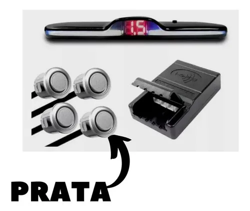 Imagem do produto Sensor De Ré E Estacionamento Kx3 Prata Digital
