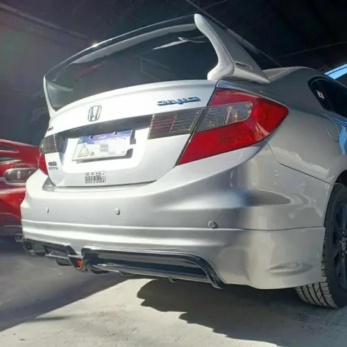Imagem do produto Aerofólio Civic G9 2012 A 2016 Sem Pintar Preto Cetim