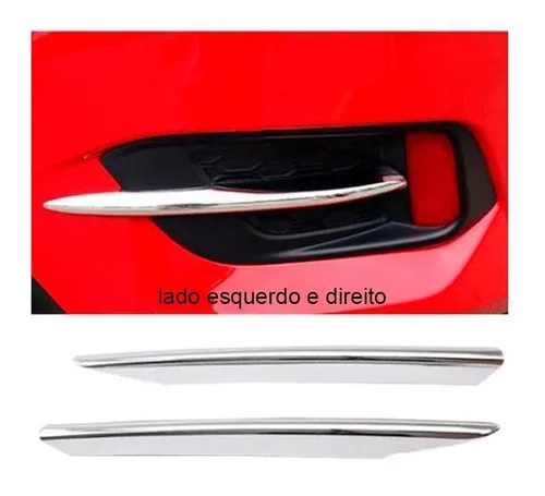 Imagem do produto Aplique Moldura Traseira Cromada Honda Civic G10 17 18 19 20
