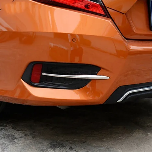 Imagem do produto Aplique Moldura Traseira Cromada Honda Civic G10 17 18 19 20