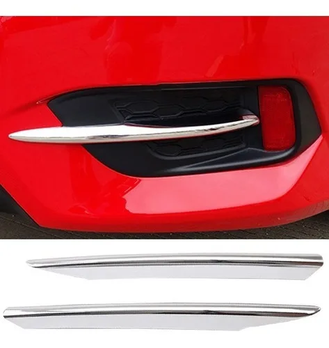 Imagem do produto Aplique Moldura Traseira Cromada Honda Civic G10 17 18 19 20