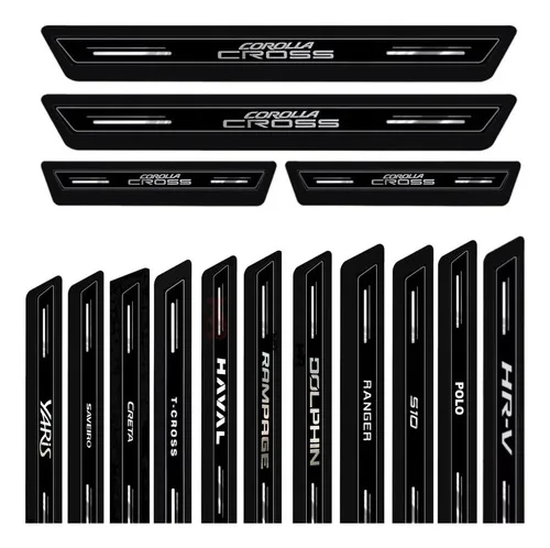 Kit 8 Peças Soleira Super Protetora Platinum Todas As Marcas