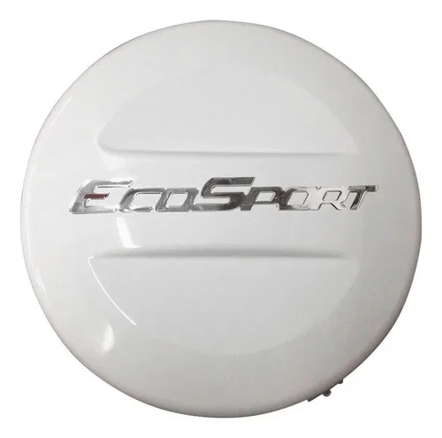 Imagem do produto Capa De Estepe Rigida Ecosport Branco Artico Orig. Cadeado