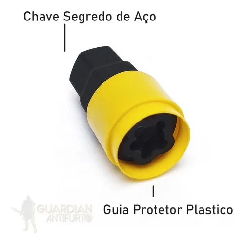 Imagem do produto Trava Parafuso Antifurto De Roda Jeep Renegade Todos