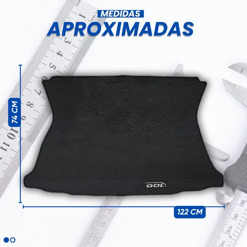 Imagem do produto Tapete Emborrachado Carro Porta Malas Protetor Vários Modelo
