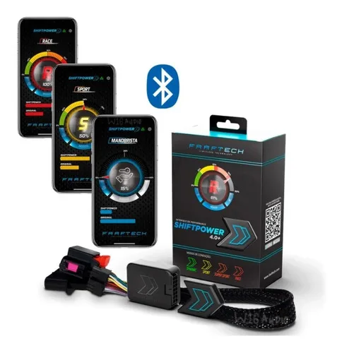 Imagem do produto Modulo Pedal Acelerador Faaftech Shiftpower Bluetooth Kia