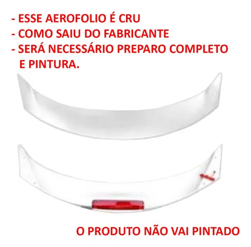 Imagem do produto Aerofólio Honda Civic G10 2017 18 19 20 21 22 Para Pintar