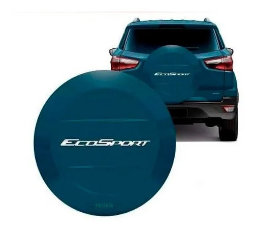 Capa De Estepe Ford Ecosport 2013 2014 2015 2016 Azul Marau
