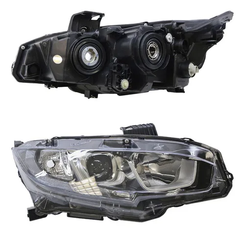 Imagem do produto Farol Dianteiro Civic 2017 2018 2019 Led Máscara Negra