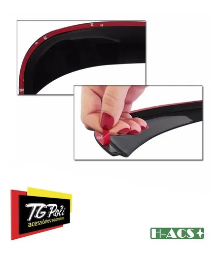 Imagem do produto Calha De Chuva Inteiriça Renault Captur Ano 16/21 Tg Poli