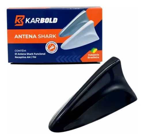 Antena Tubarão Shark Som Radio Automotivo Karbold Kicks - Autoaba