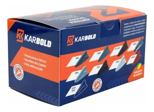 Antena Tubarão Shark Som Radio Automotivo Karbold Kicks - Autoaba