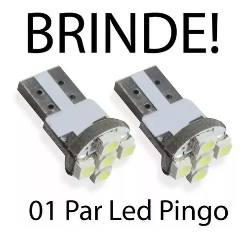 Imagem do produto Kit Led Shocklight Nano 7200 L Farol Alto Baixo E Milha