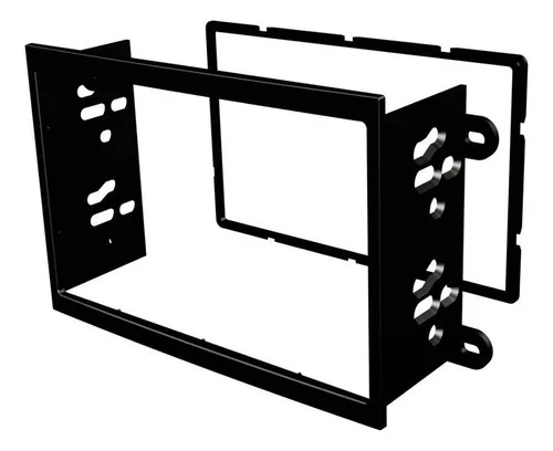 Imagem do produto Moldura Expex 2 Din Onix Cobalt Prisma Preta Epx 101