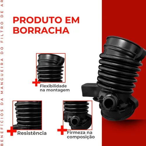 Imagem do produto Mangueira Filtro Ar Tbi Honda Civic 2012 2013 2014 2015 1.8