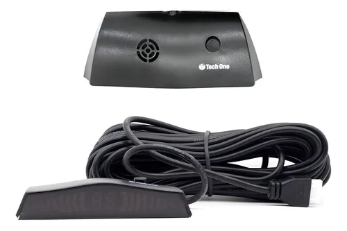 Imagem do produto Sensor Estacionamento 4 Pontos Preto Brilho Display Led