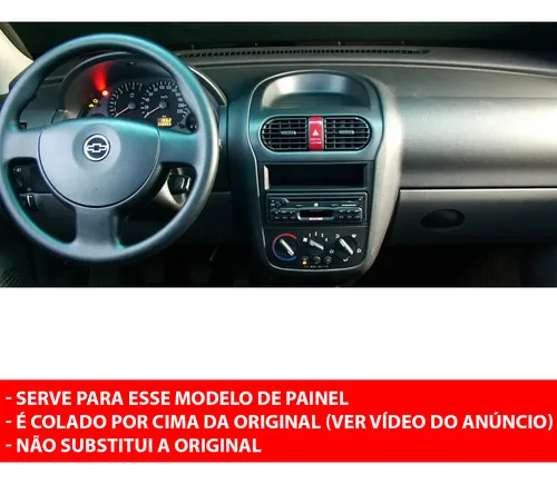 Imagem do produto Moldura Capa Painel Central Difusor Corsa Montana Plástico
