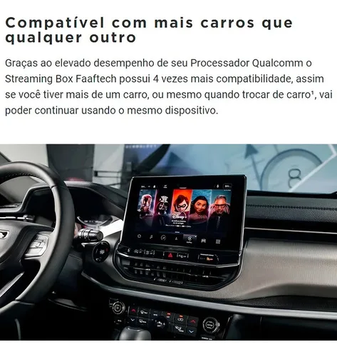 Imagem do produto Faaftech Streaming Box Desbloqueio Tela E Aplicativos
