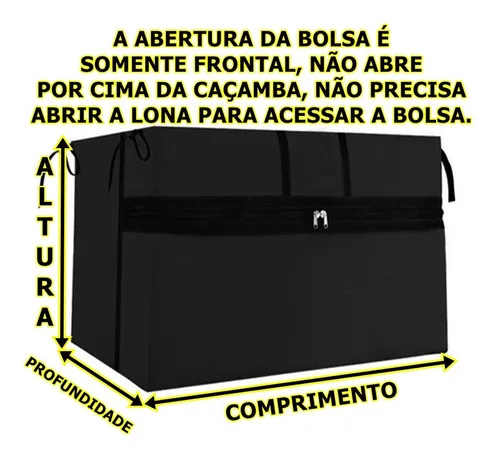 Imagem do produto Bolsa Caçamba Ram Rampage Impermeável 350 Lts Premium