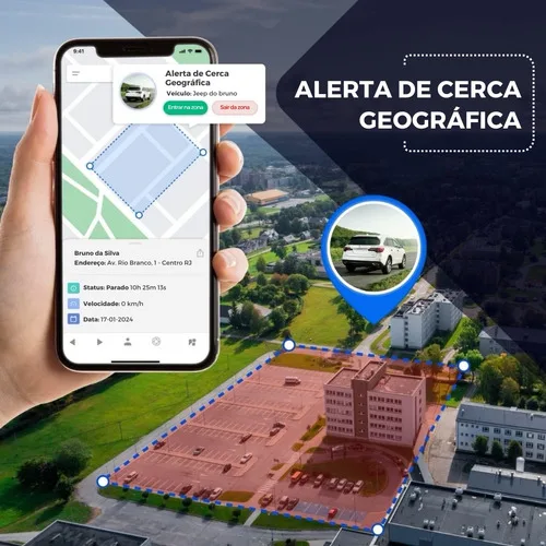 Imagem do produto Rastreador Veicular Gps Com Chip E Aplicativo Em Tempo Real!