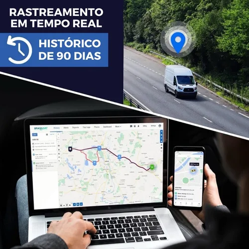 Imagem do produto Rastreador Veicular Gps Com Chip E Aplicativo Em Tempo Real!