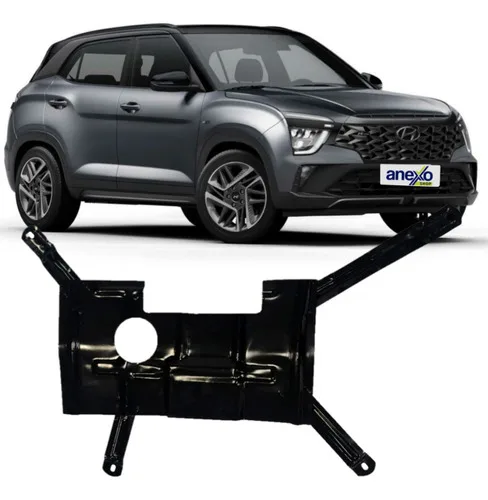 Protetor De Cárter Hyundai Creta 2022 A 2024 Peito Aço 1,2mm
