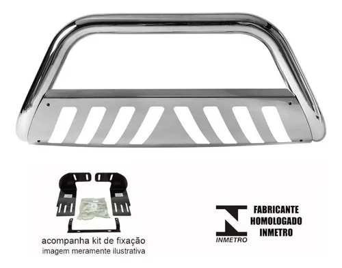 Imagem do produto Impulsão Com Chapa Amarok 2018 2019 2020 2021 Pci Cromado