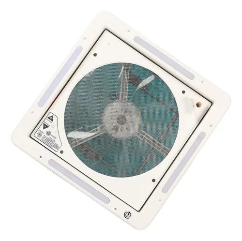 Imagem do produto Ventilador De Teto Para Motorhome 12v Rv Roof 4 Led Admin Ou