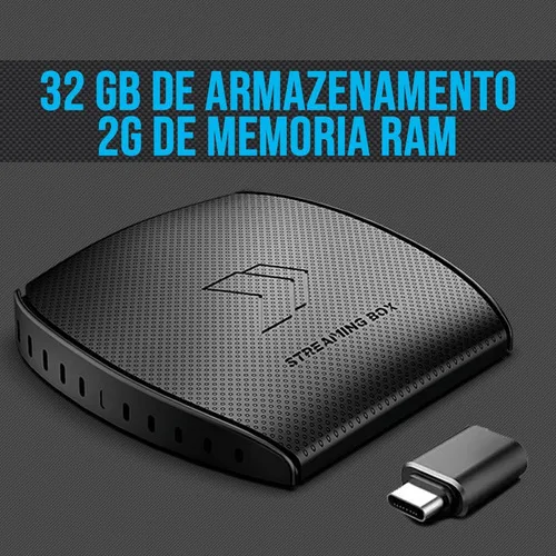 Imagem do produto Faaftech Streaming Box S Soft 2gb Ram 32gb Armazenamento Interface Desbloqueio Usb Central Apps Android Sistema Carplay Multimídia 4g Wifi Preto