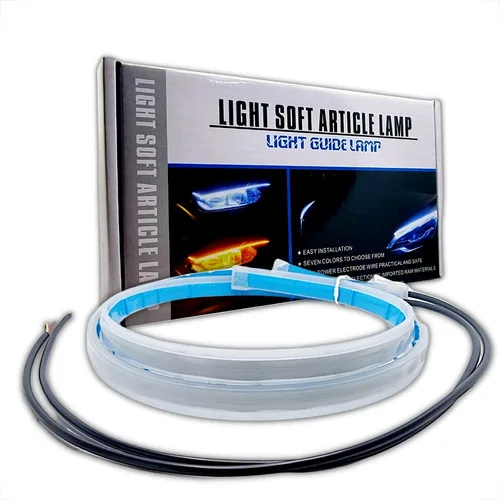 Imagem do produto Fita Led Automotiva 60cm 12v Farol Drl + Seta Sequencial
