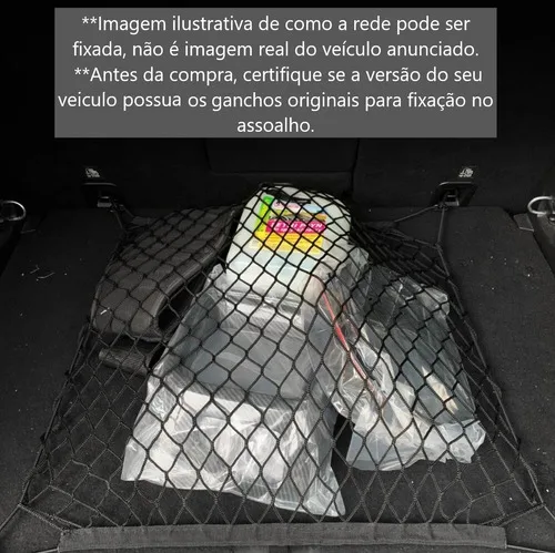 Imagem do produto Rede Porta Mala Jeep Compass Fixação Retenção