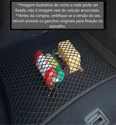 Imagem do produto Rede Porta Mala Jeep Compass Fixação Retenção