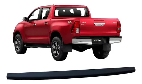 Protetor Borda Tampa Traseira Para Toyota Hilux 2019/20/2021