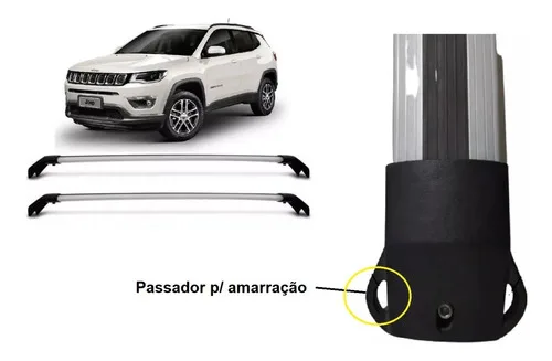 Imagem do produto Travessa Larga Jeep Compass Rack De Teto