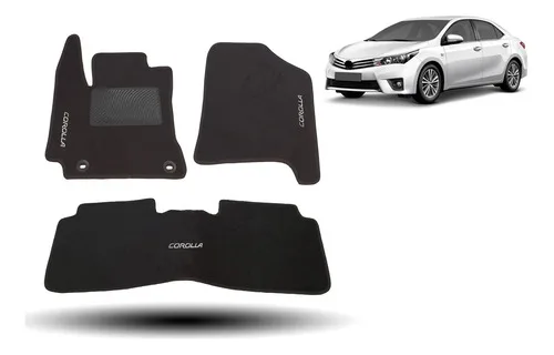 Tapete Carpete Para Corolla 2015 2016 2017 2018 209 Luxo