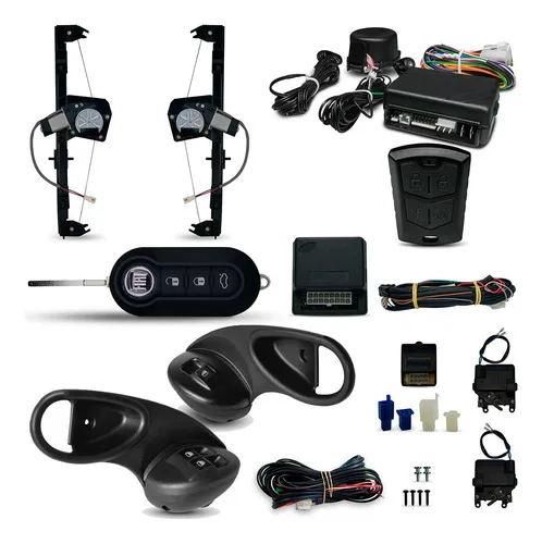 Kit Vidro Elétrico Strada 2006 Trava Alarme Especifico