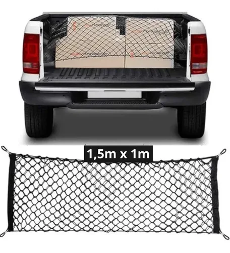 Imagem do produto Rede Tela Organizadora Caçamba Pickup Ranger Toro Hilux S10