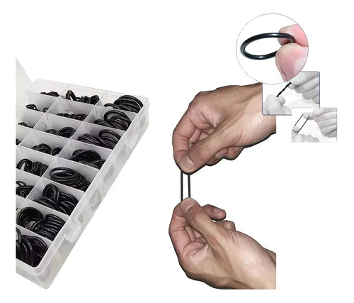 Imagem do produto Kit Anel Vedação Oring / Grampos Presilha Automotivo 845 Pçs