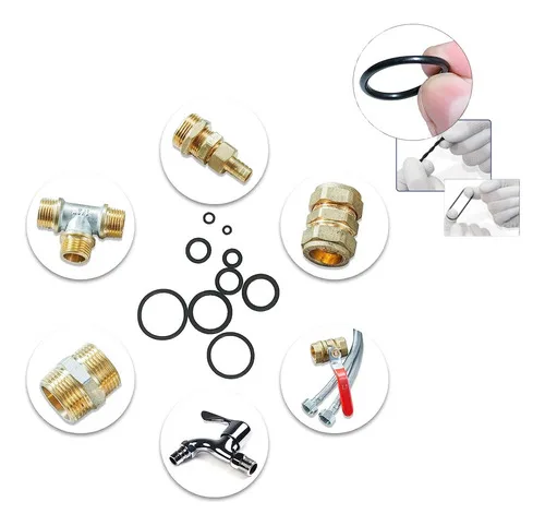 Imagem do produto Kit Anel Vedação Oring / Grampos Presilha Automotivo 845 Pçs