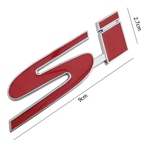 Imagem do produto Acessório Para Honda Civic Emblema Adesivo Traseiro Si