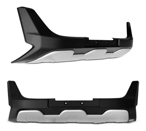 Imagem do produto Overbumper Front Bumper Hilux 2019 2020 Preto Prata Dfender